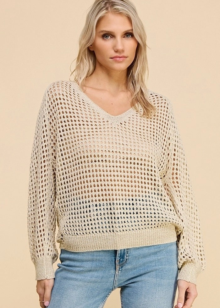 Good as Gold Sweater