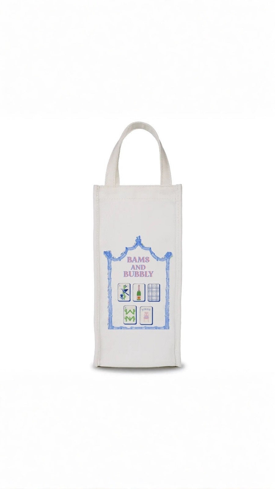 Bams and Bubbly Wine Tote (pre-order)