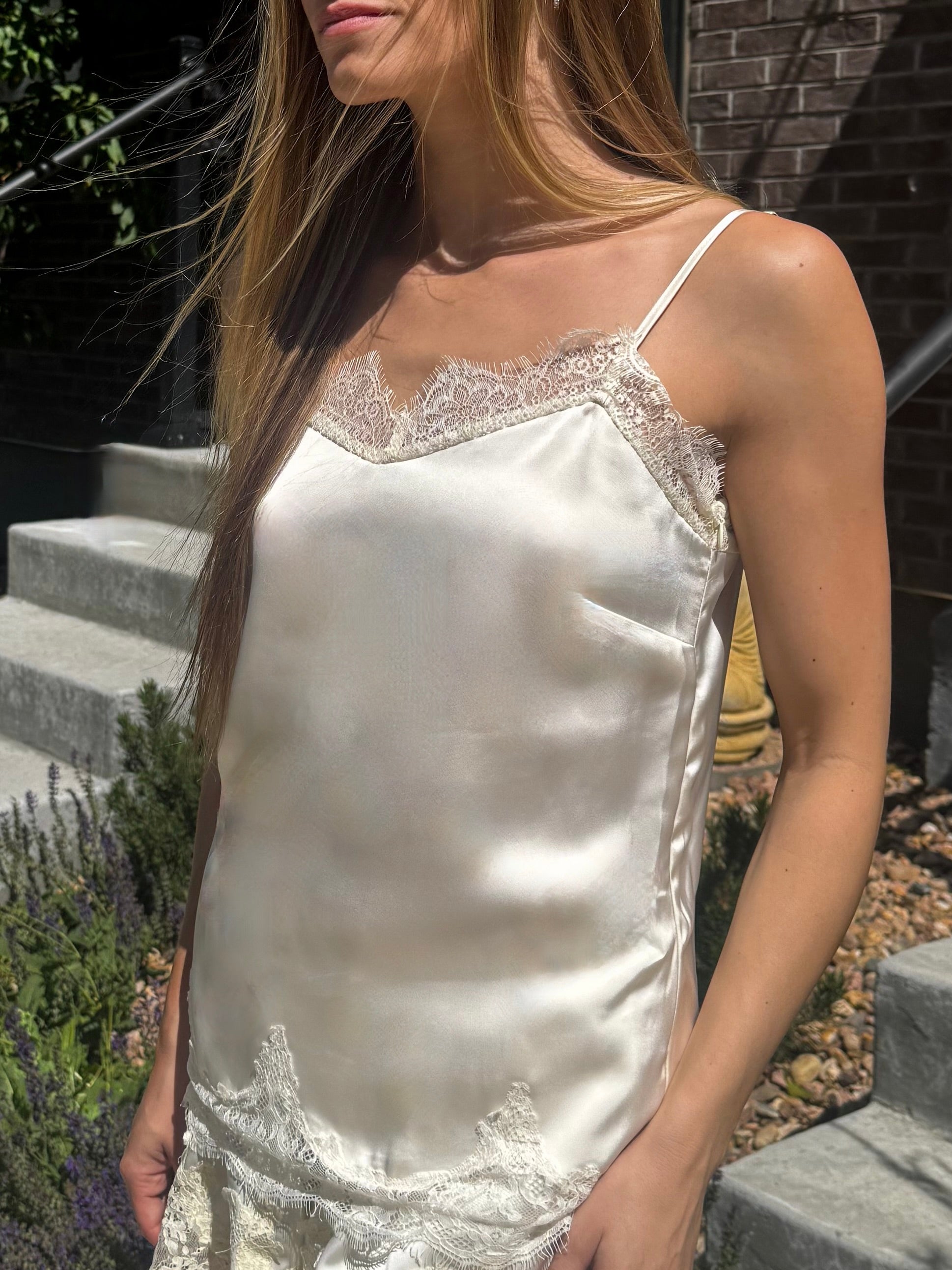Nights in White Satin Top
